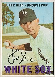 1967 Topps Baseball Cards      406     Lee Elia